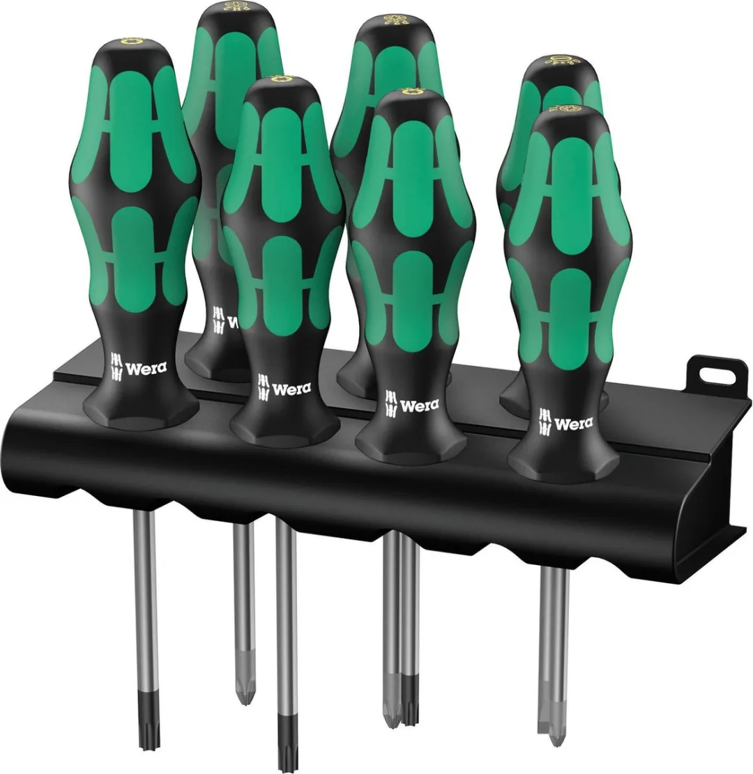 Wera Kraftform Plus Lasertip 5320540001 Schroevendraaierset 7-delig