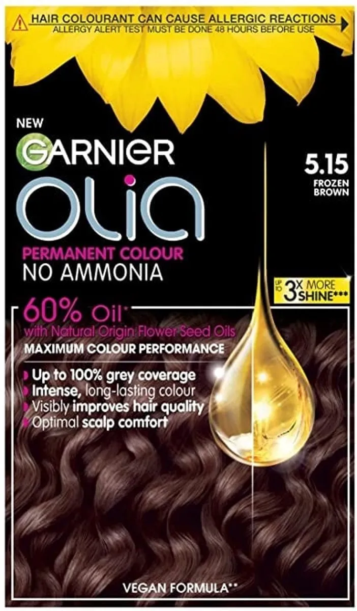 Garnier Olia Kastanje Lichtbruin 5.15 Haarverf - 986ml
