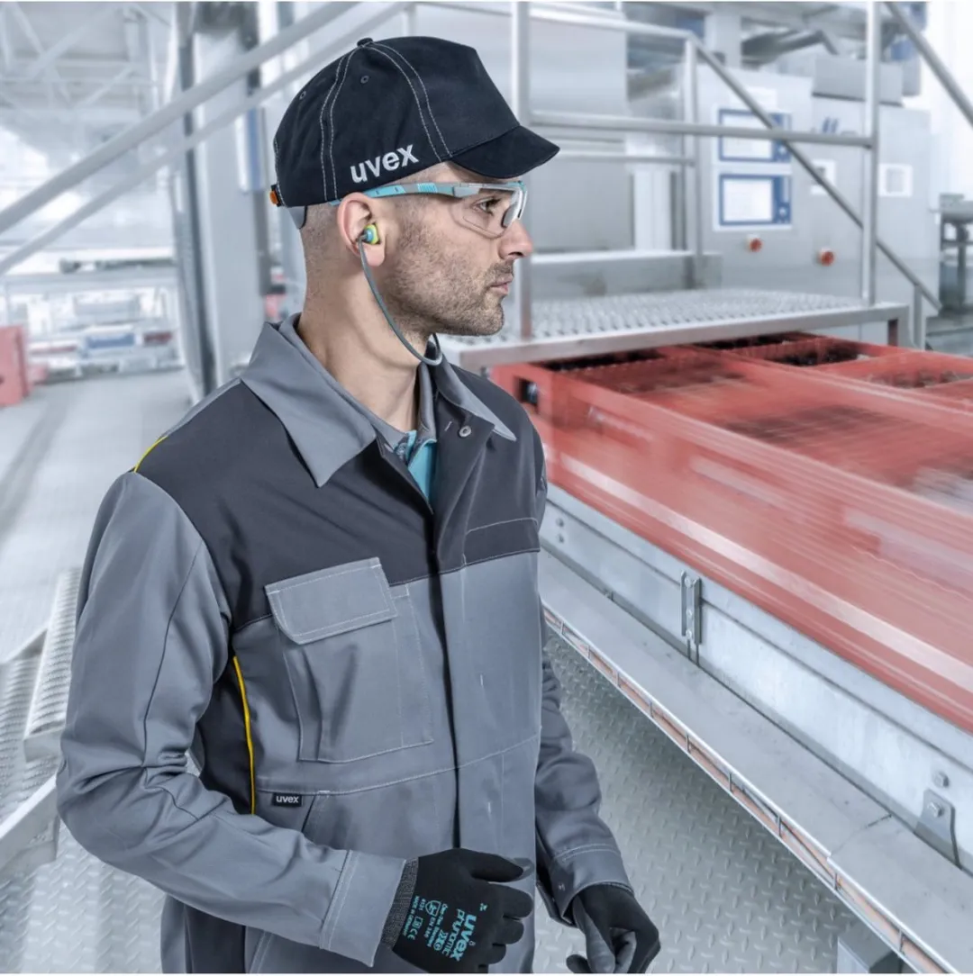 Uvex U-Cap Sport Stootkap - Zwart