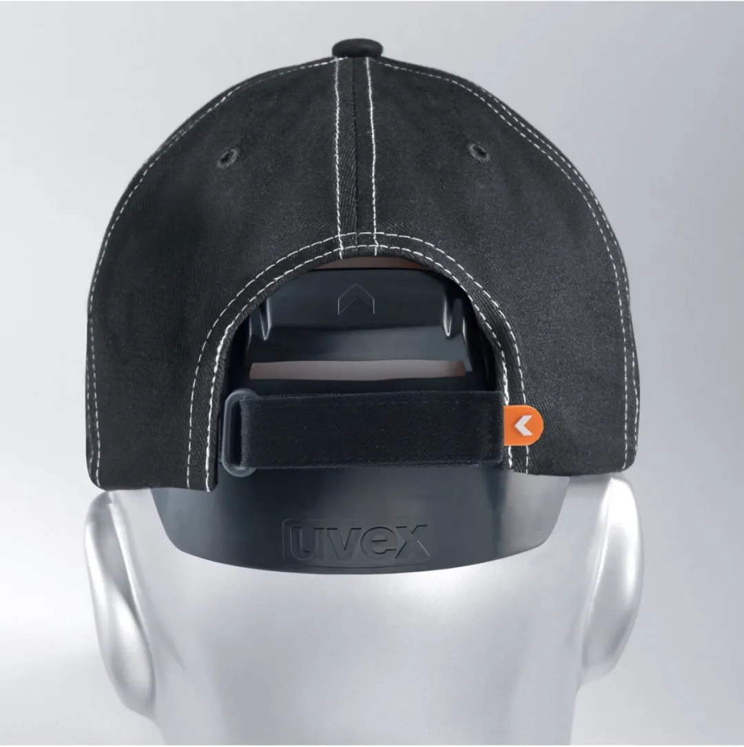 Uvex U-Cap Sport Stootkap - Zwart