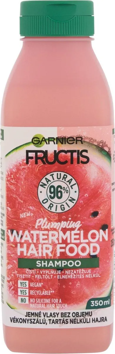 Garnier Fructis Hair Food Watermelon Plumping Shampoo 350ml