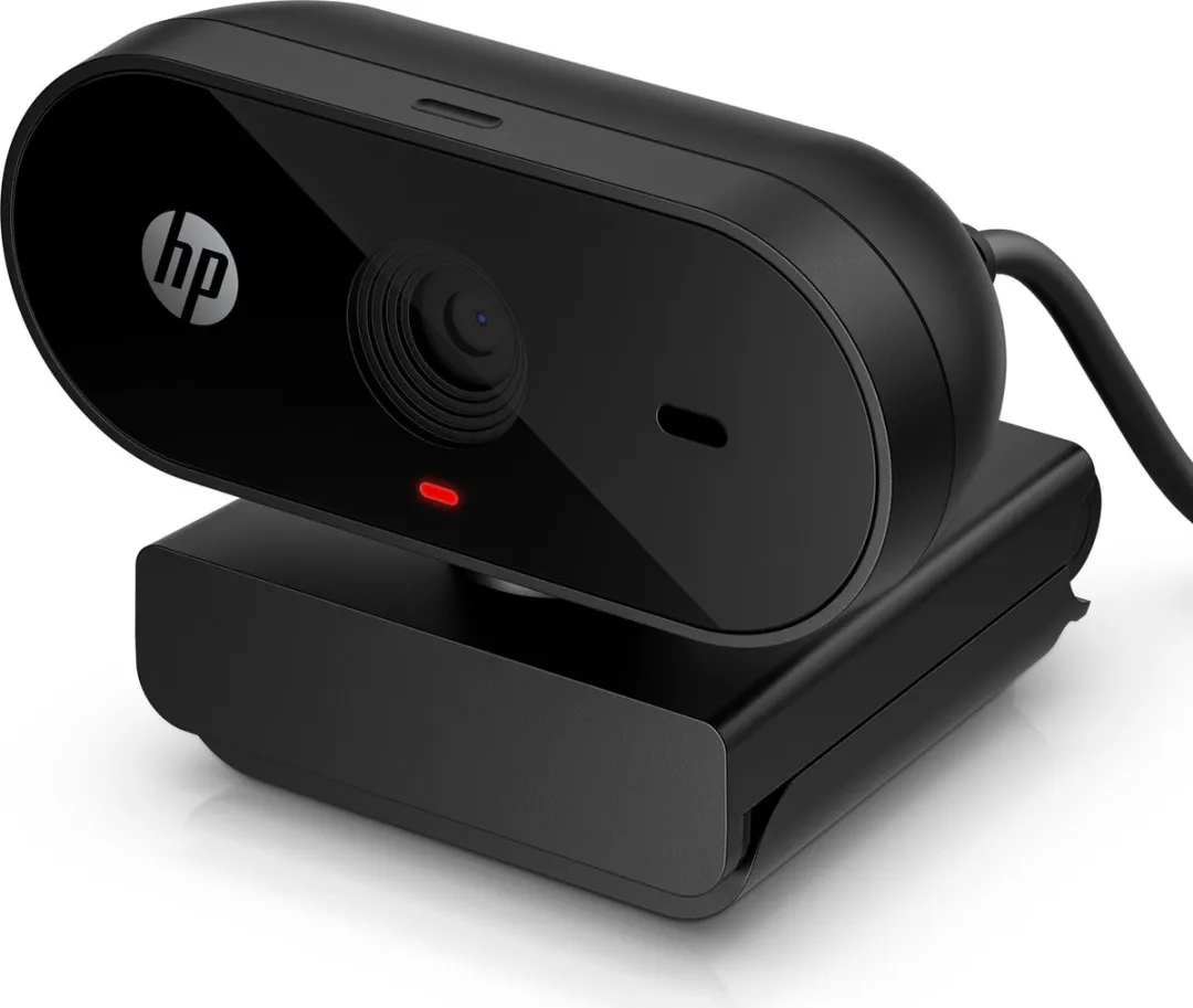 HP 53X27AA Full HD Webcam - Zwart