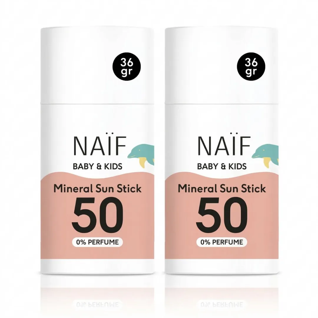 Naïf Zonnebrand Stick Voordeelset SPF50