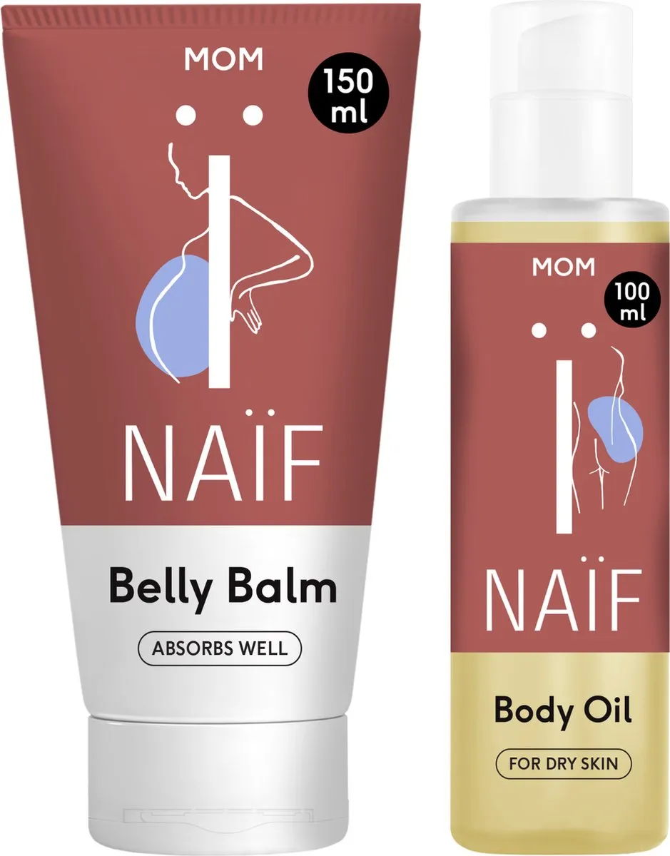Naïf Care Buikbalsem & Lichaamsolie 250ml