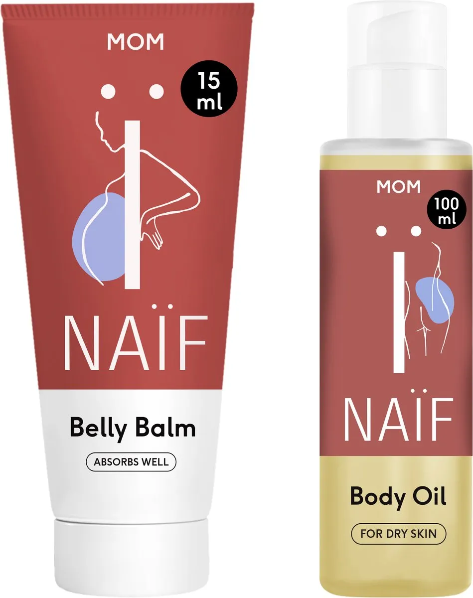 Naïf Care Buikbalsem & Lichaamsolie 250ml