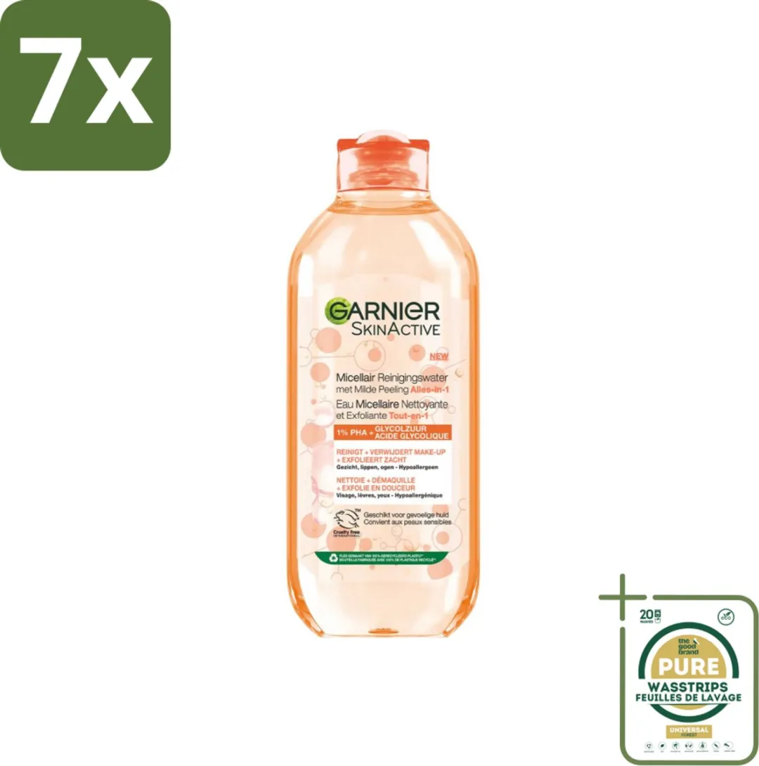 Garnier SkinActive Micellair Reinigingswater 2800ml (7x400ml)