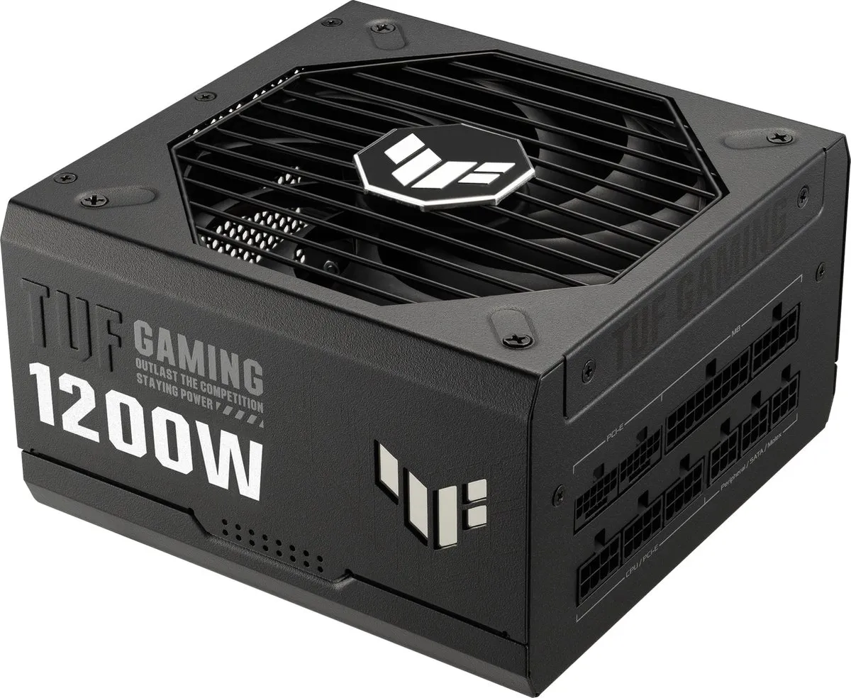 ASUS TUF Gaming 1200W Voeding - 90YE00S0-B0NA00 - Zwart