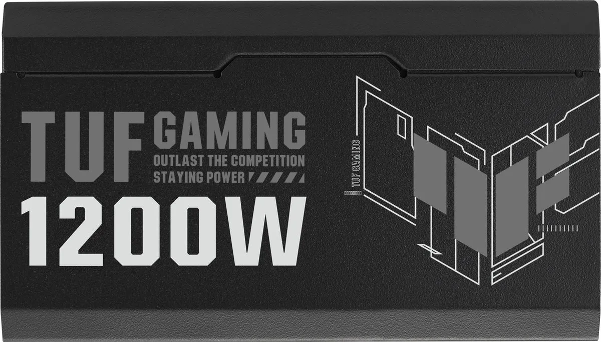 ASUS TUF Gaming 1200W Voeding - 90YE00S0-B0NA00 - Zwart