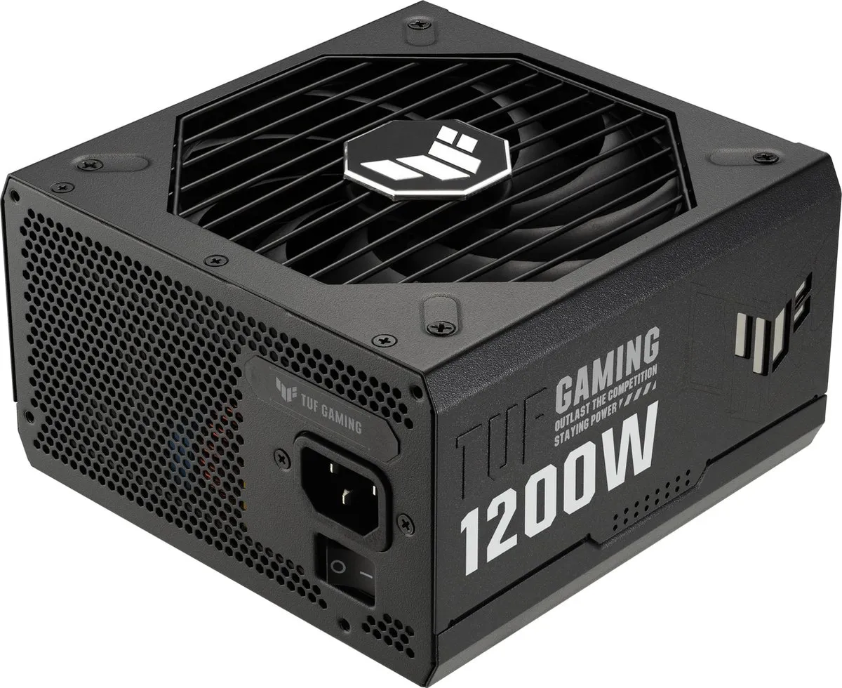 ASUS TUF Gaming 1200W Voeding - 90YE00S0-B0NA00 - Zwart