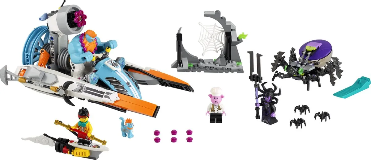 LEGO Monkie Kid Sandy's Speedboot 80014 - 394 Stukken
