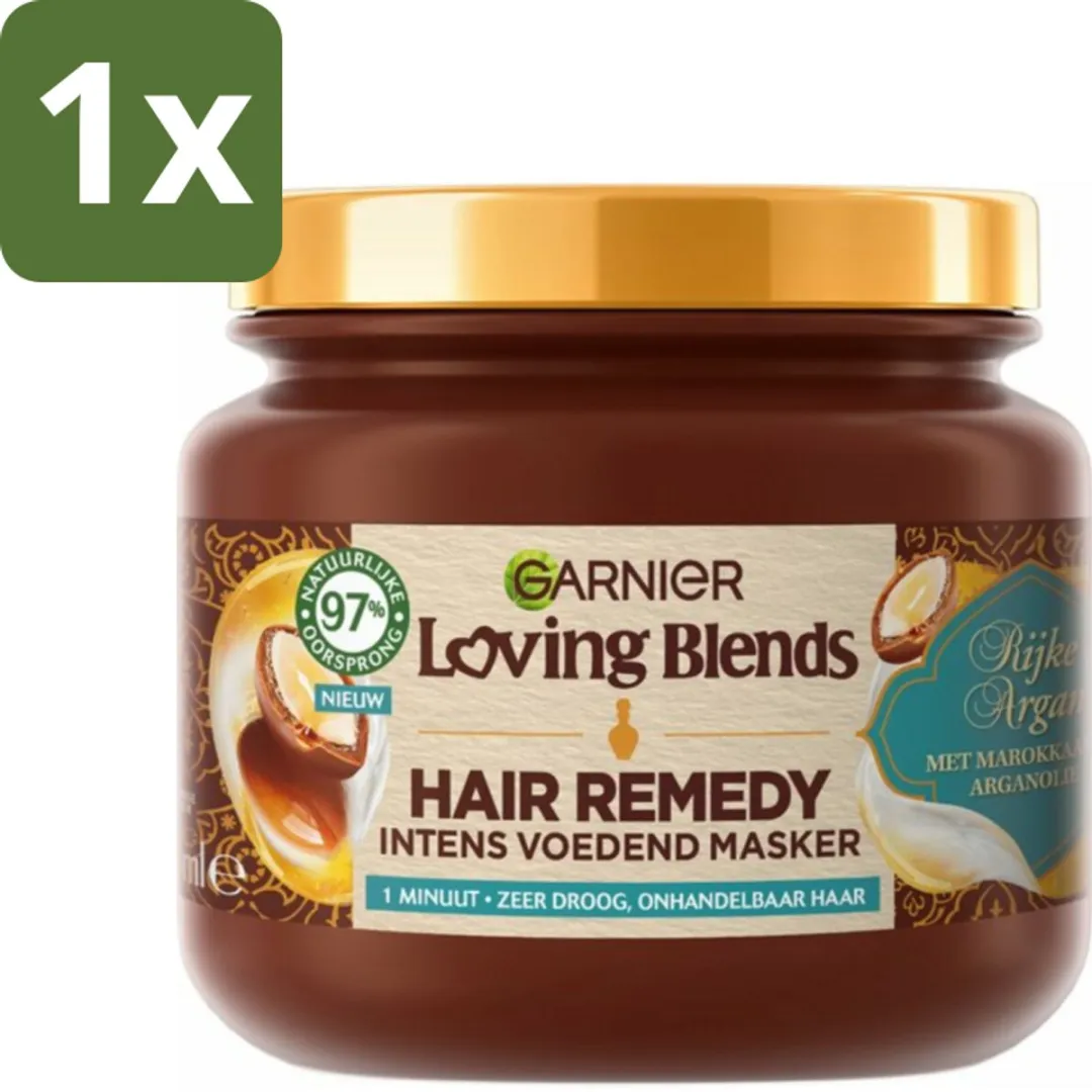 Garnier Loving Blends Haarmasker Argan 340ml
