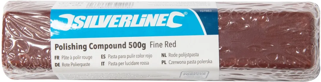 Silverline Rode Polijstpasta 500g