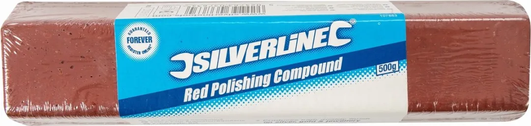Silverline Rode Polijstpasta 500g