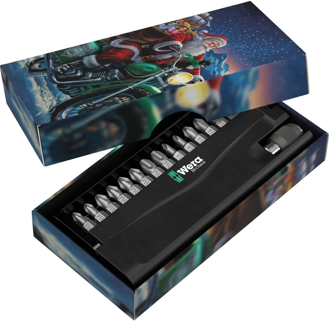 Wera Bit-Check 30 Christmas 2025 Bit- en steeksleutelset 1/4