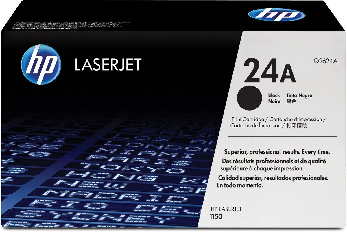 HP 24A Q2624A Tonercartridge - 2500 pagina's - Zwart
