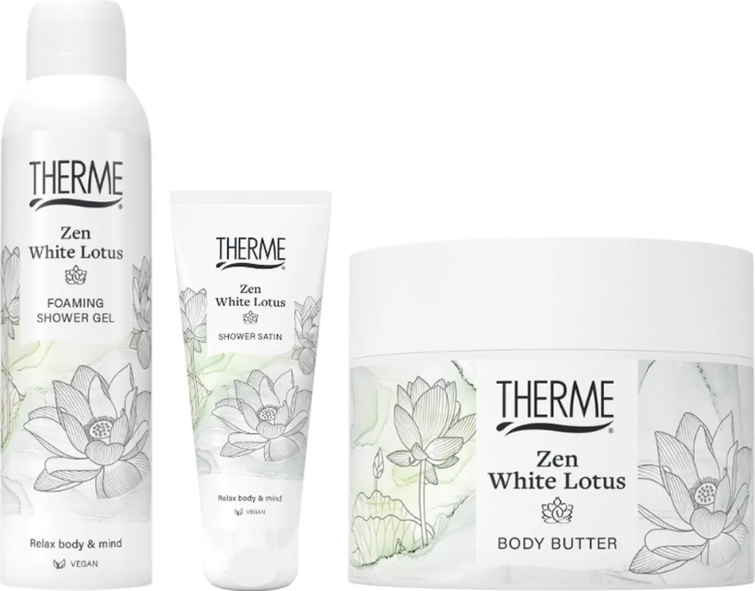 Therme Zen White Lotus Douche & Body Set