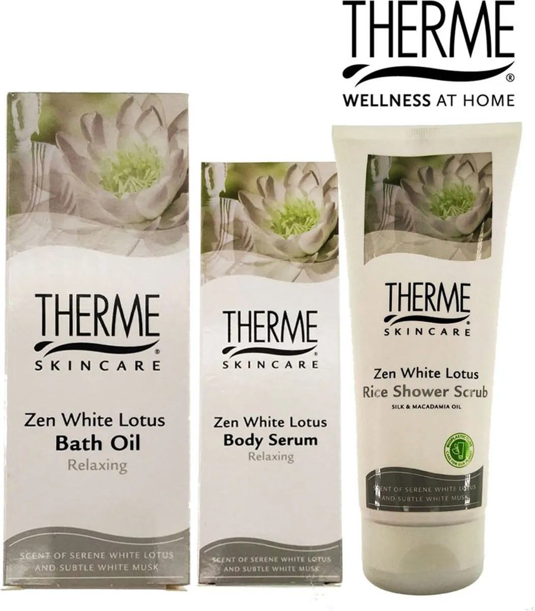 Therme Zen White Lotus Verzorgingsset