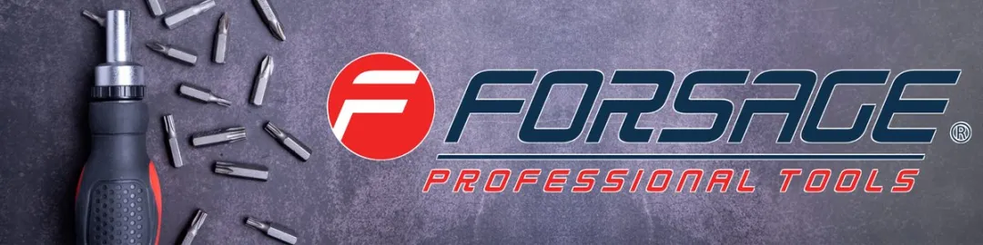 Forsage Cr-V Serie - Lange Dopsleutel - 8mm - 12-kant - 1/4"