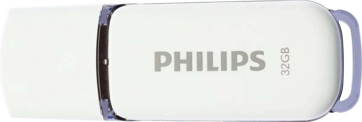 Philips USB Stick 2.0 FM32FD70D - 32GB - Grijs/Wit - 8 Stuks