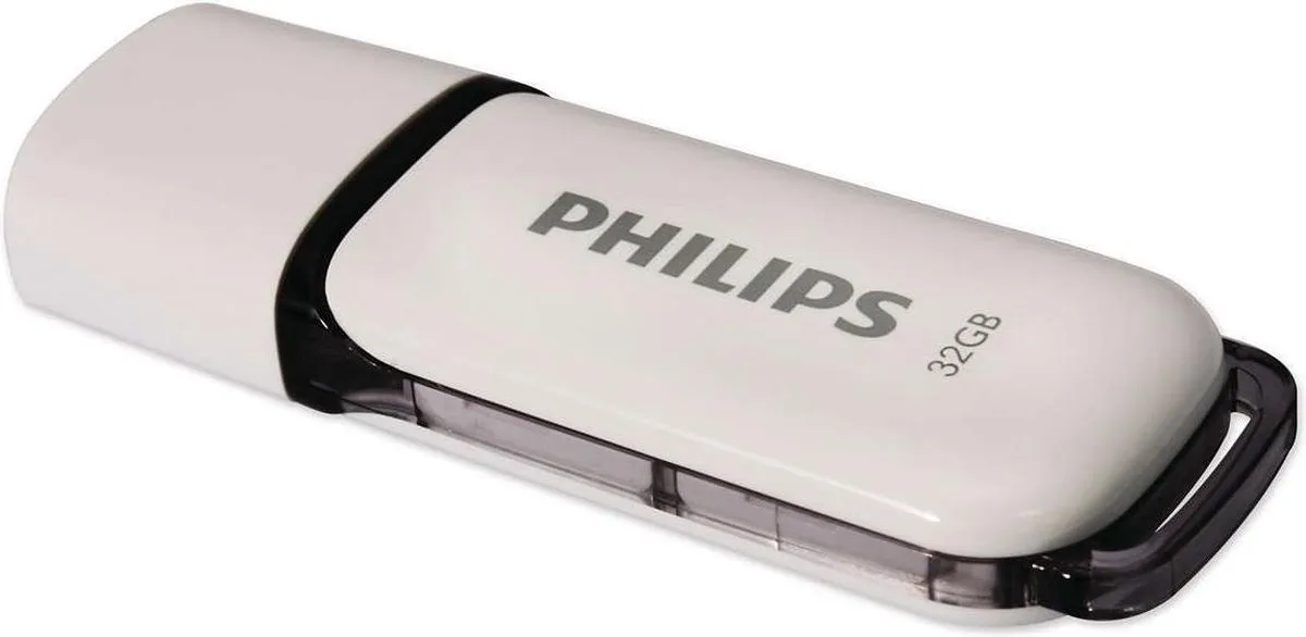Philips USB Stick 2.0 FM32FD70D - 32GB - Grijs/Wit - 8 Stuks