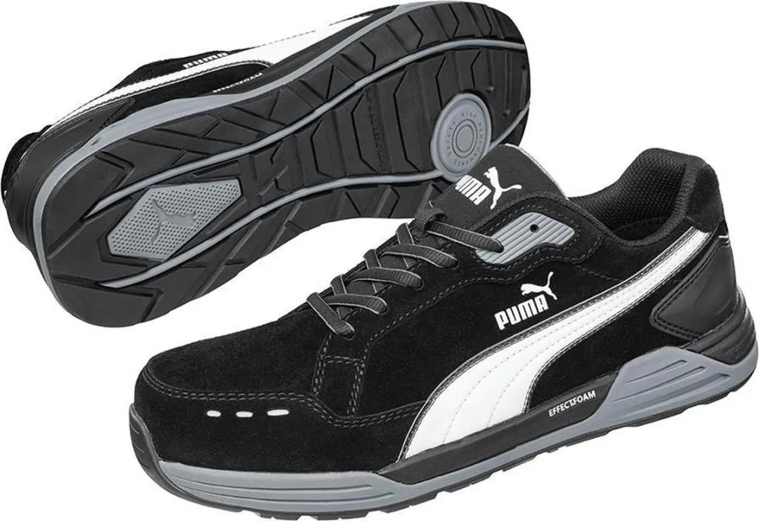 PUMA Airtwist Black Laag S3 644650 - Zwart - 42