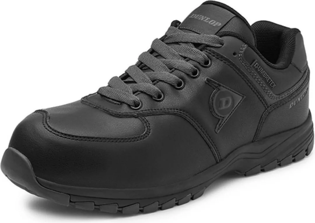 Dunlop Flying Arrow Leer S3 Werkschoenen - Zwart