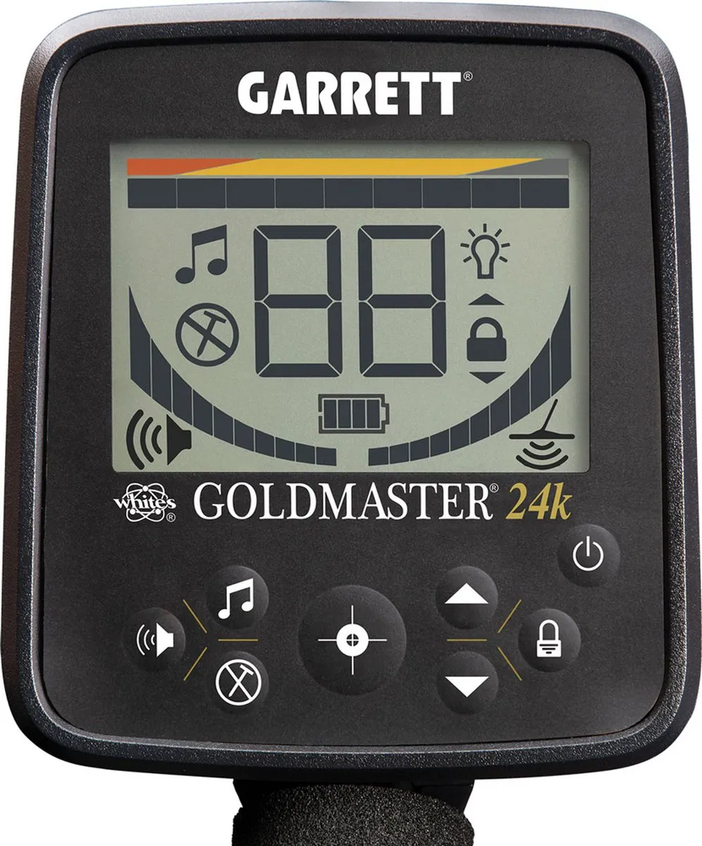 Garrett Goldmaster 24K Metaaldetector - Zwart
