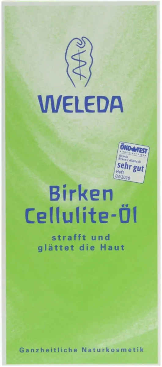 Weleda Berken Anti Cellulitis Olie 200ml