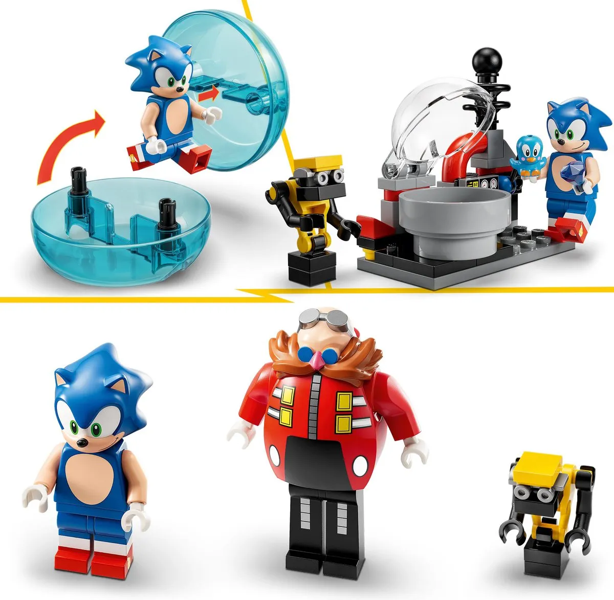 LEGO Sonic the Hedgehog Sonic vs. Dr. Eggman 76993 - 615 Stukken