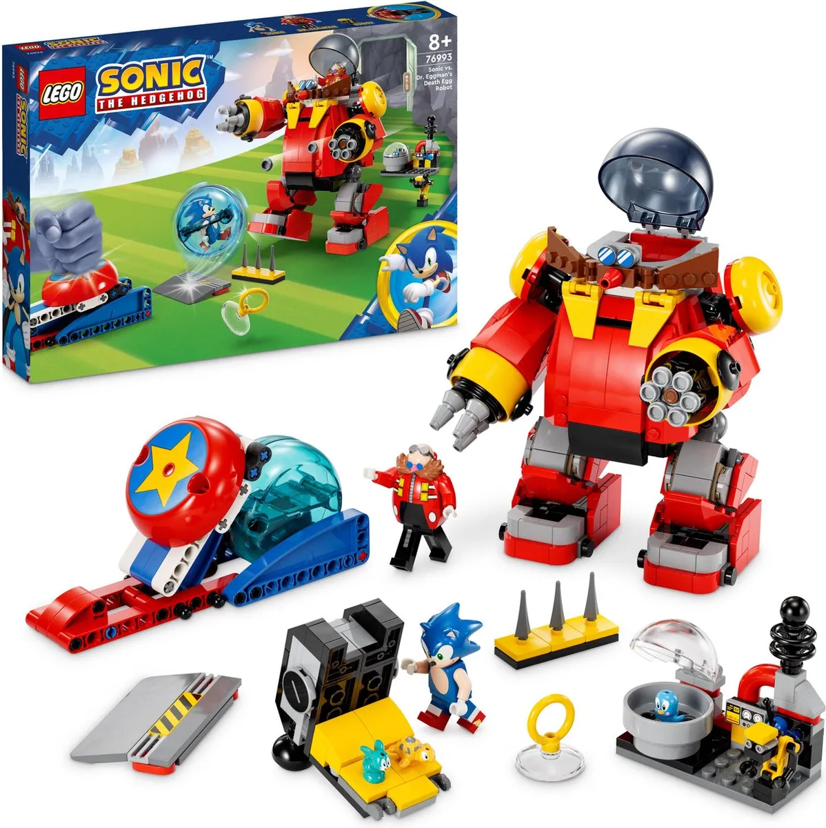 LEGO Sonic the Hedgehog Sonic vs. Dr. Eggman 76993 - 615 Stukken