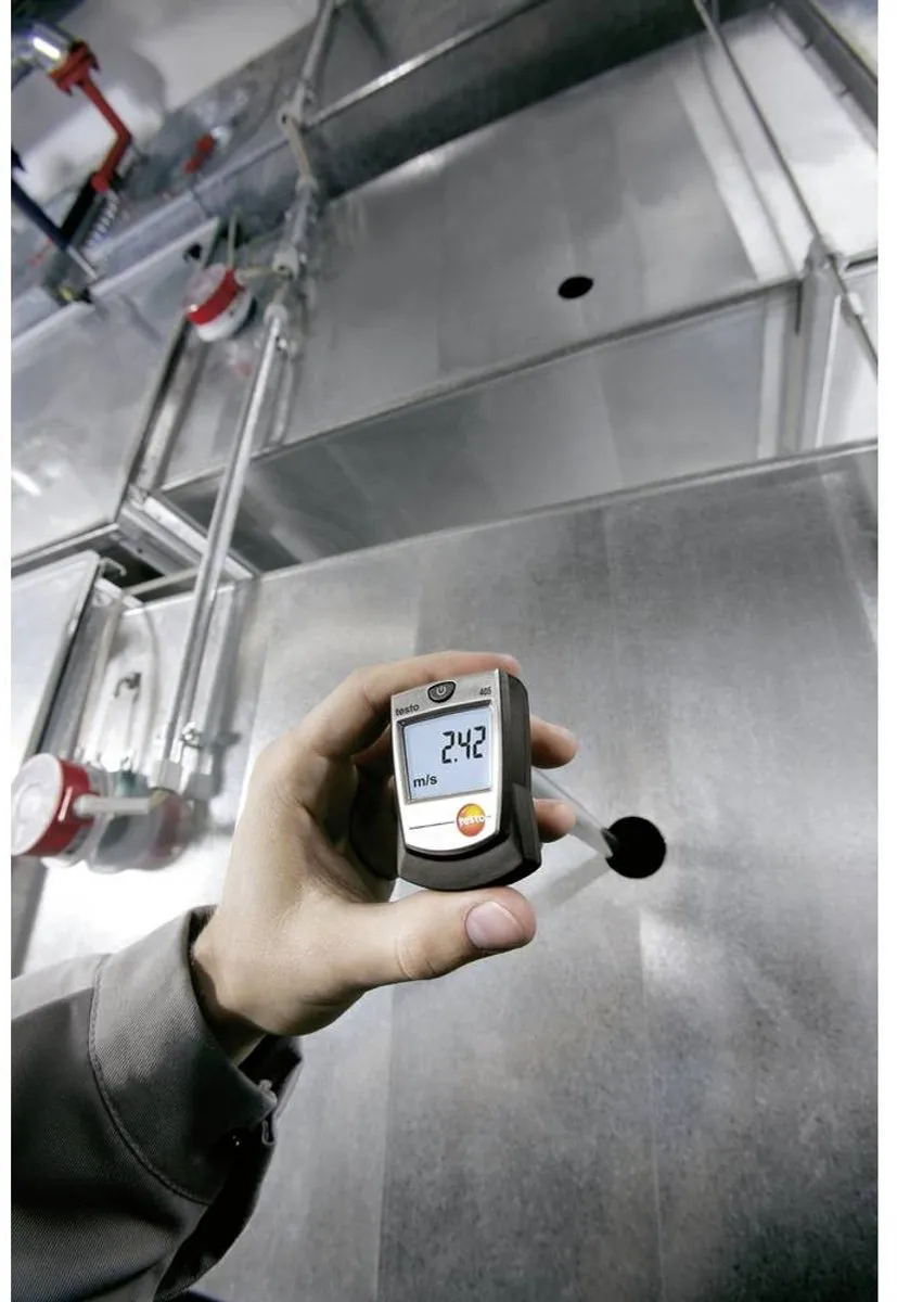 Testo 405 Hittedraad Anemometer - Luchtstroommeter