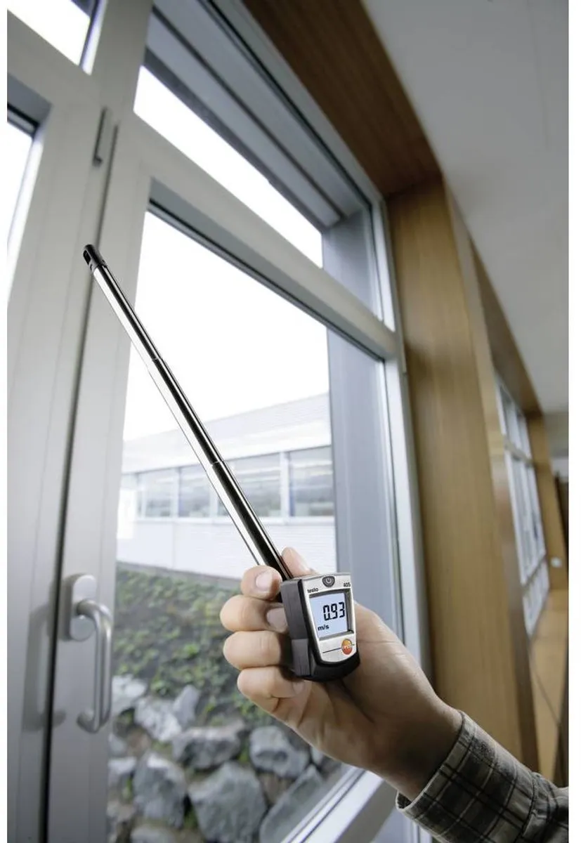 Testo 405 Hittedraad Anemometer - Luchtstroommeter