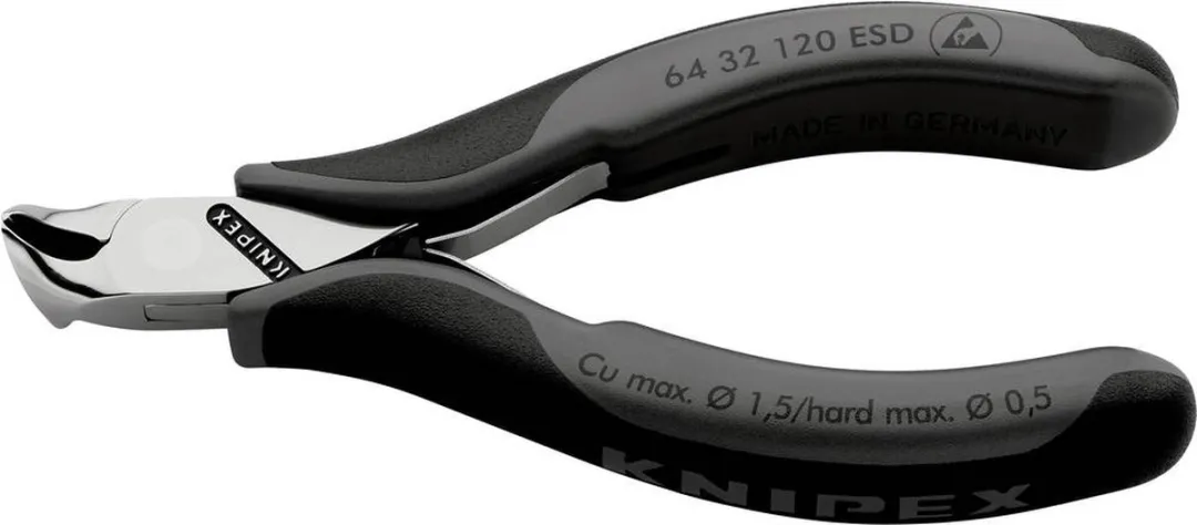 Knipex ESD Elektronica Draadtang 120mm 6432120ESD
