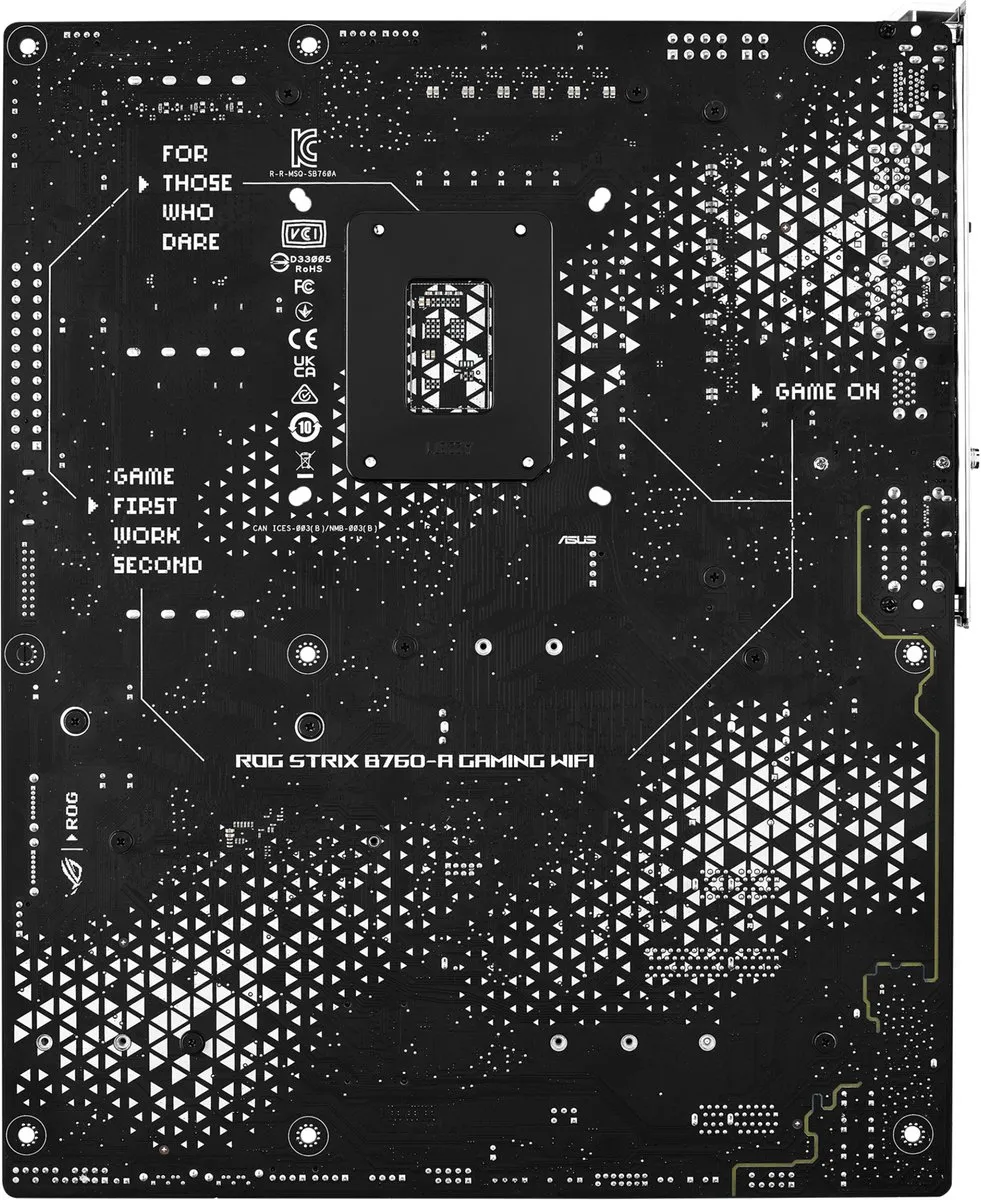 ASUS ROG Strix B760-A GAMING WIFI Moederbord - ATX - Socket 1700