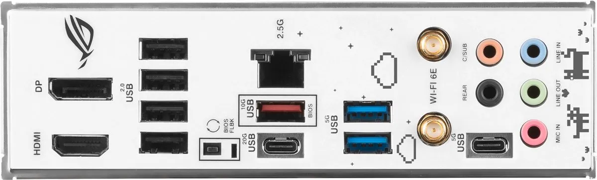 ASUS ROG Strix B760-A GAMING WIFI Moederbord - ATX - Socket 1700