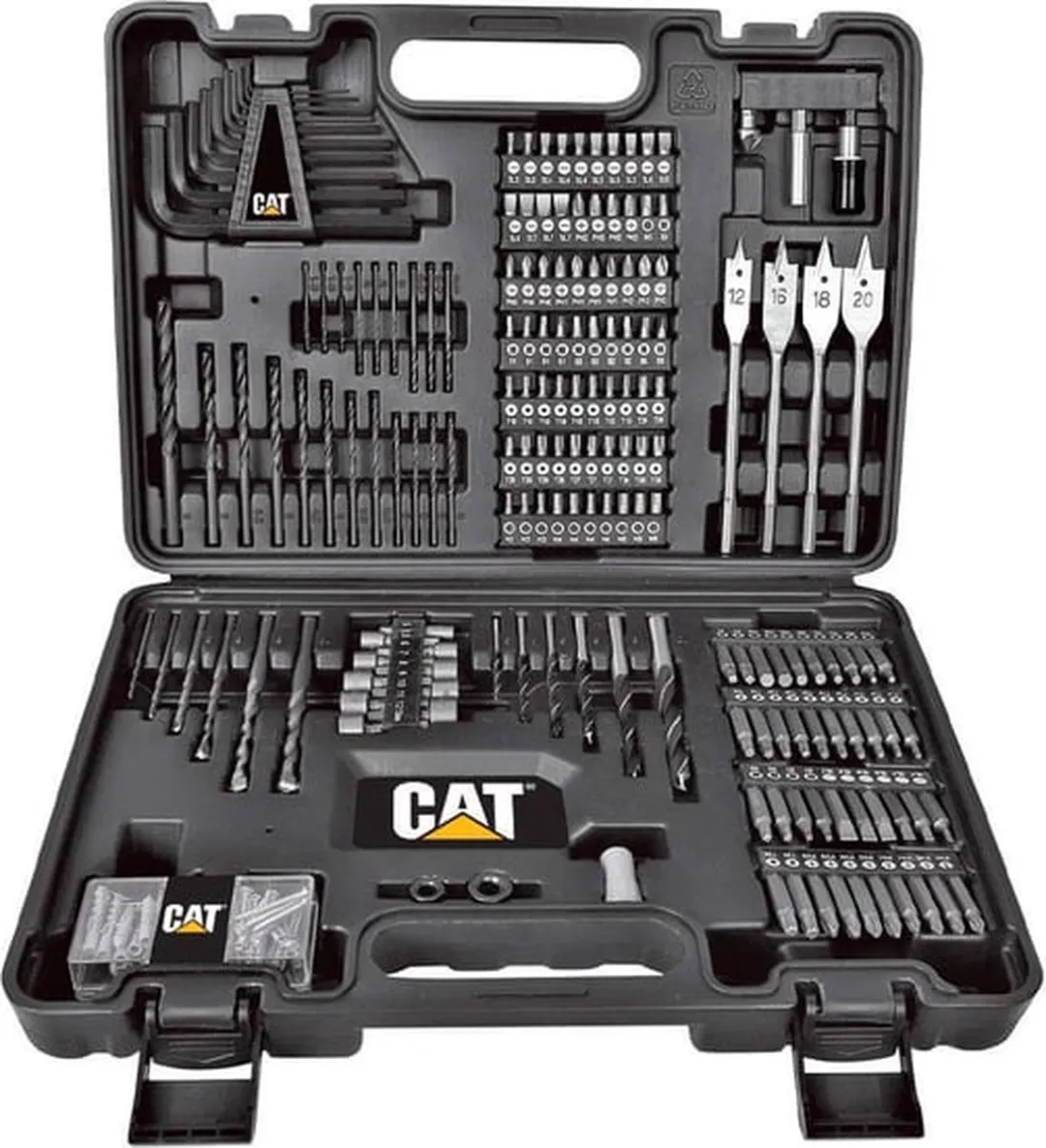 Caterpillar DA01903 Boor- en Schroefaccessoireset 201-delig
