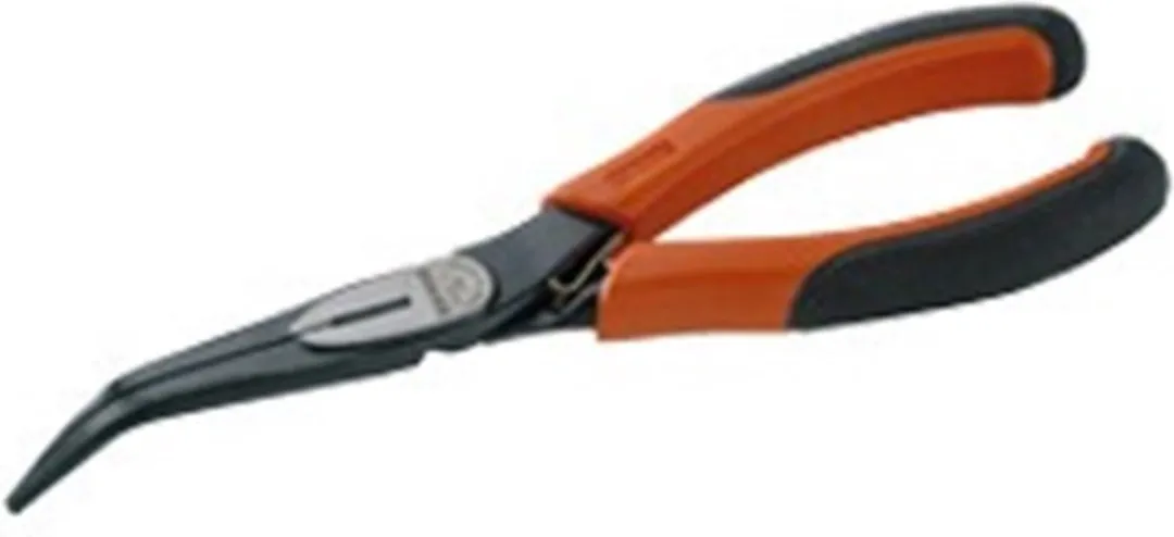 Bahco Gebogen Punttang 160mm - Oranje/Zwart