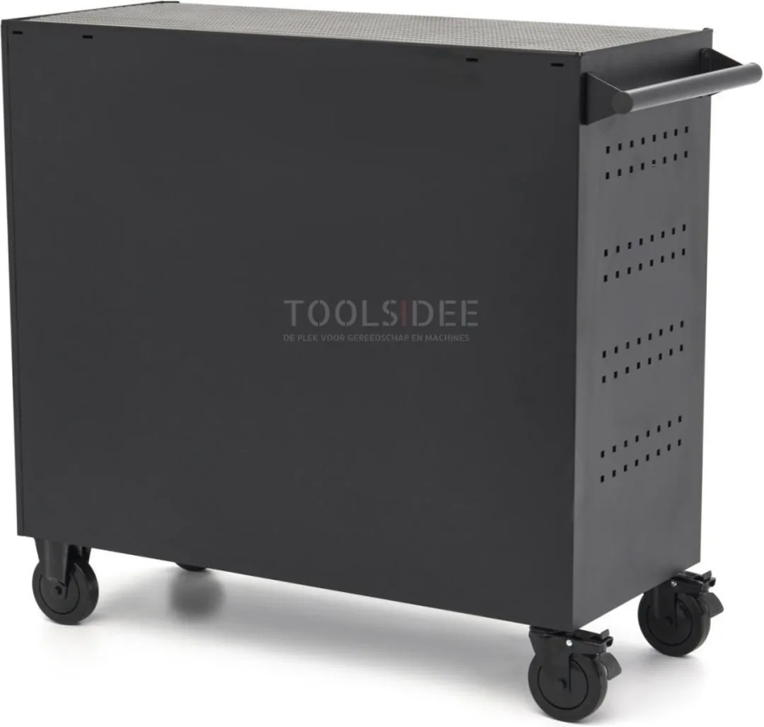 HBM Gereedschapswagen 12 Lades - 106cm - Zwart - afbeelding 6 van 6