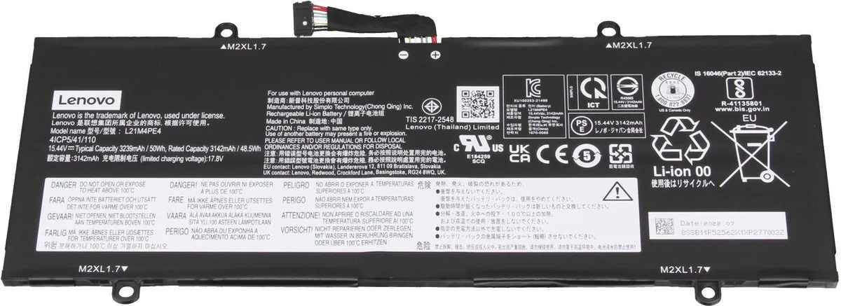 Lenovo 5B11F52561 Laptopbatterij