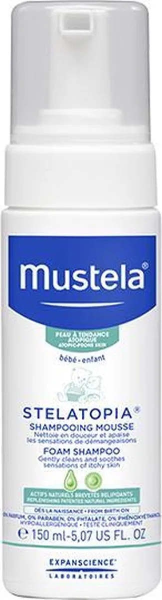 Mustela Stelatopia Schuim Baby Shampoo 150ml