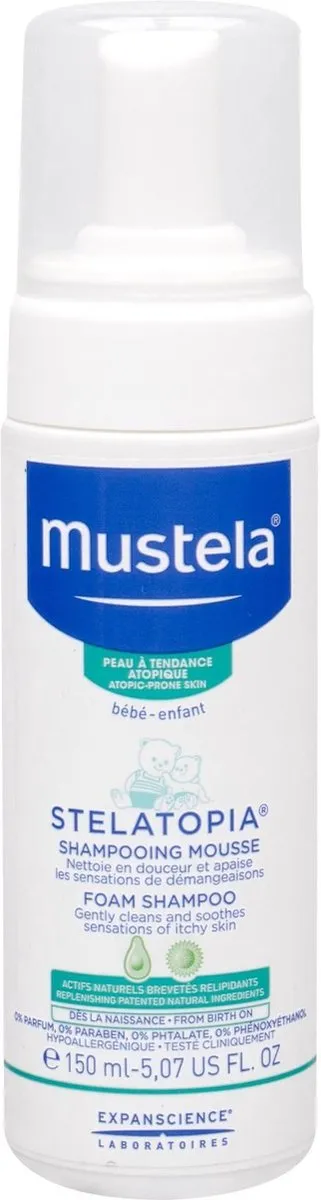 Mustela Stelatopia Schuim Baby Shampoo 150ml