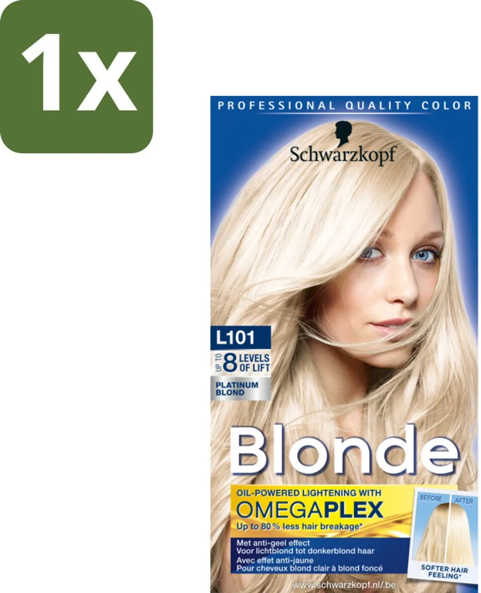 Schwarzkopf L101 Haarverf Platinum Blond 245g