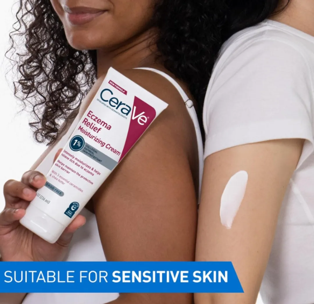 CeraVe Eczema Relief Hydraterende Crème 236ml - Colloïdale Havermout