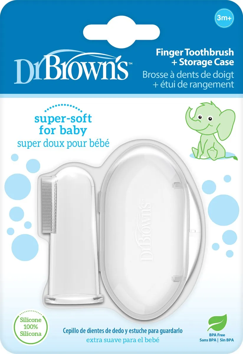 Dr. Brown's Vingertandenborstel