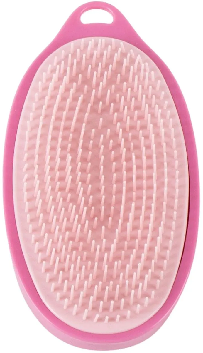 Hello Kitty Roze Glitter Haarborstel 13cm