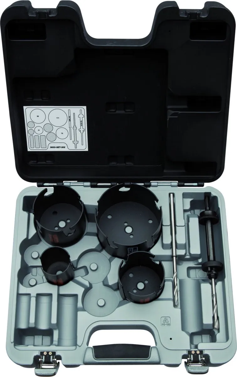 Bahco Superior Gatenzagen Set 3833-SET-302