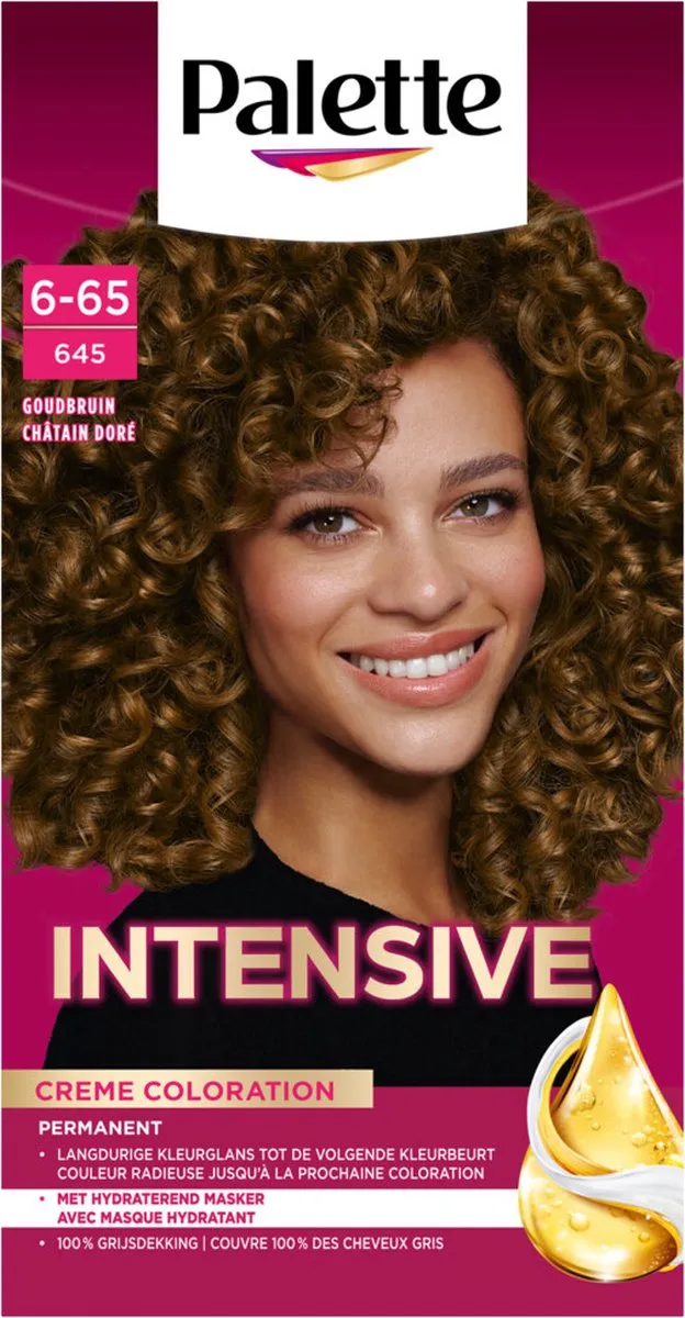 Schwarzkopf Poly Palette Haarverf 6-65 Goudbruin 115ml