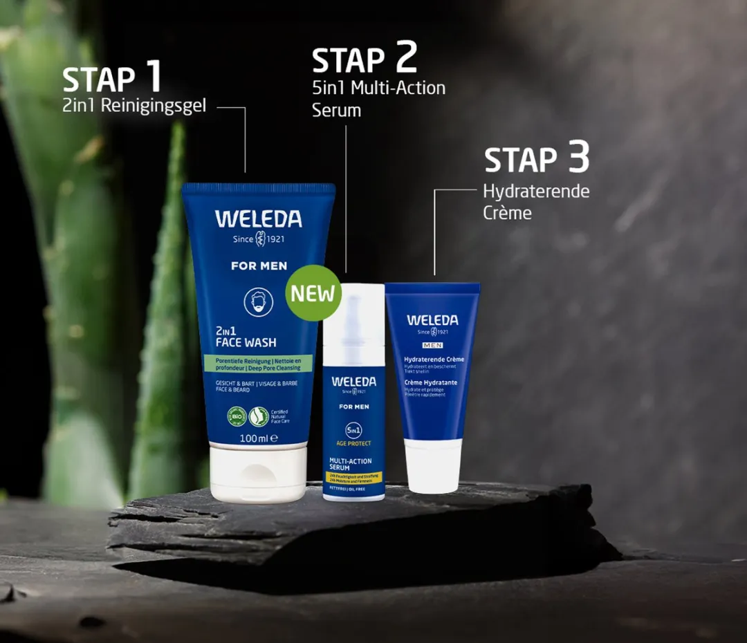 Weleda Men 5-in-1 Multi-Action Serum - Rozemarijn 30ml