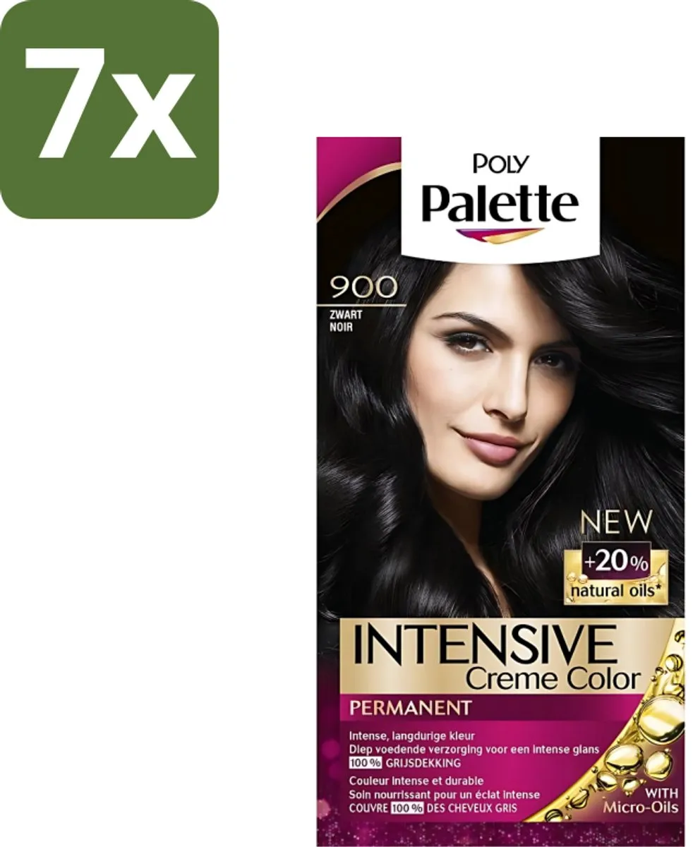 Schwarzkopf Poly Palette Haarverf Zwart 900