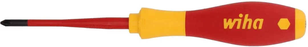 Wiha 3241 SoftFinish Electric SlimFix VDE Schroevendraaier PZ1 x 80mm